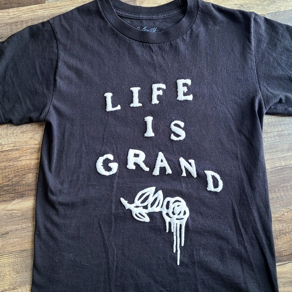 Boys Small Black G-Eazy Tee Short Sleeve